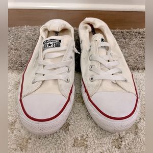 Women's white converse size 10.5